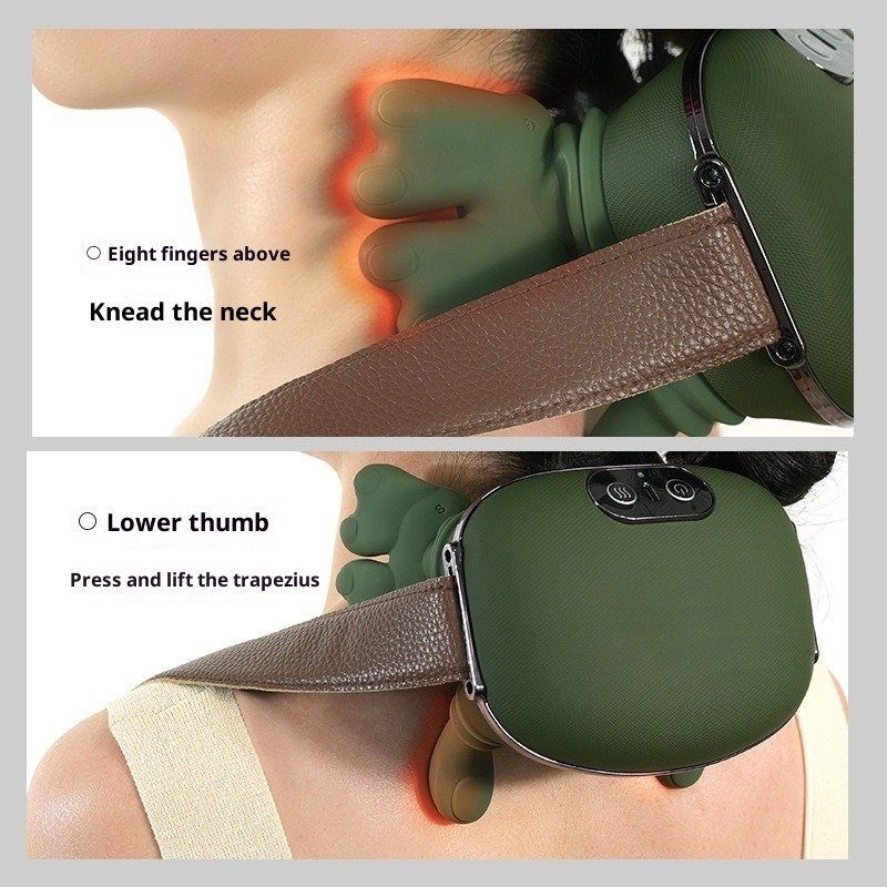 Wireless Muscle Massager Electric Kneading Neck Relax Pain Relief - Image 7