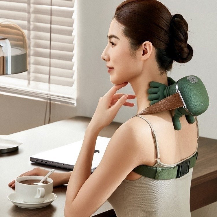 Wireless Muscle Massager Electric Kneading Neck Relax Pain Relief - Image 10