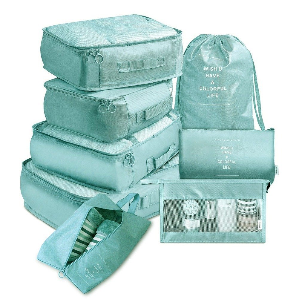 8-piece Set Travel Storage Bag Organizer Packing Bag - Image 7
