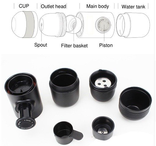 Portable Mini Coffee Machine - Image 2
