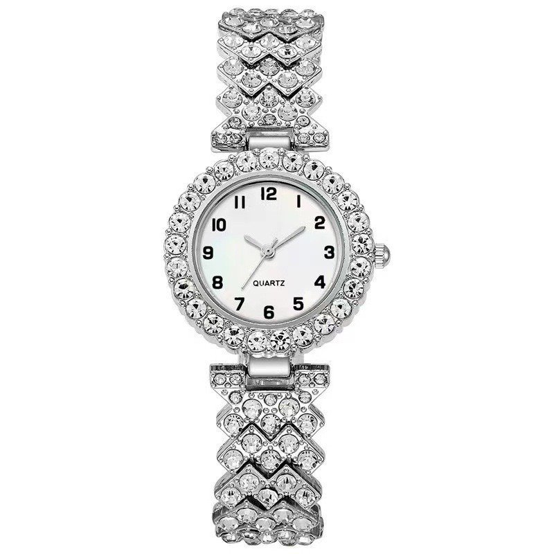 Luxury Women Watch Set Quartz Wristwatch Bracelet Gift - Image 4