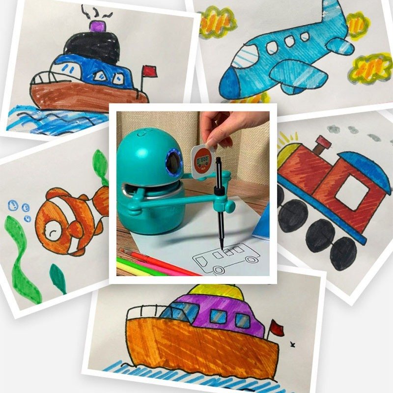 Painting Robot Kindergarten Children - Image 5