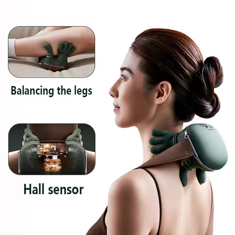 Wireless Muscle Massager Electric Kneading Neck Relax Pain Relief - Image 3