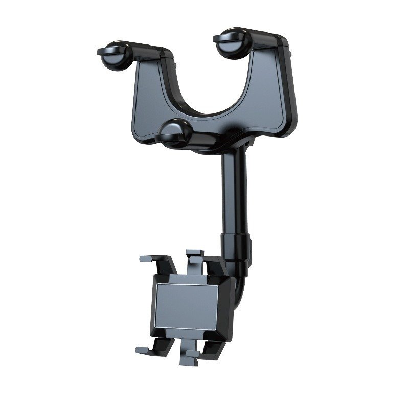 Mirror Phone Holder For Car Rotatable Retractable Rear view - Image 6