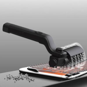 Heavy Grease And Grime From Grill Grates Electric BBQ Brush For Cleaning
