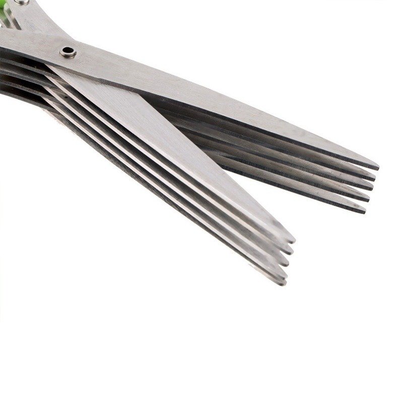 Multi-layer Scissors Cutting Scissor Kitchen Gadgets - Image 5