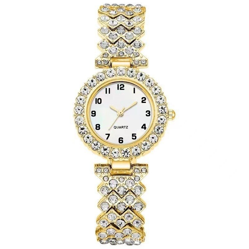 Luxury Women Watch Set Quartz Wristwatch Bracelet Gift - Image 2