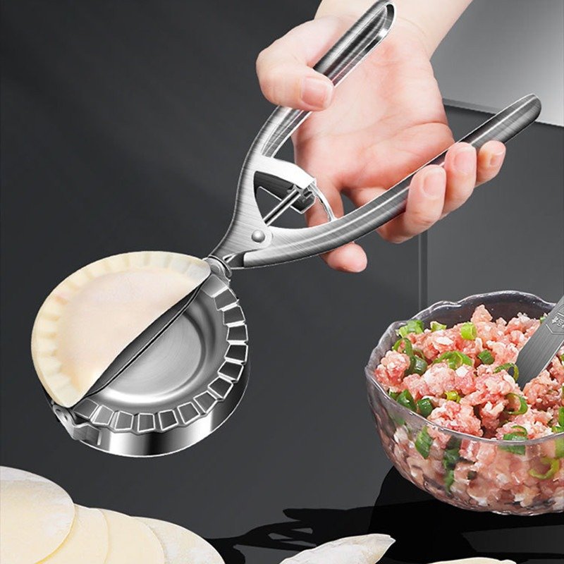 Dumpling Mold Stainless Steel Press Manual Kitchen Gadgets - Image 5