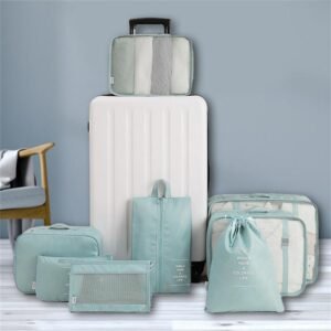 8-piece Set Travel Storage Bag Organizer Packing Bag