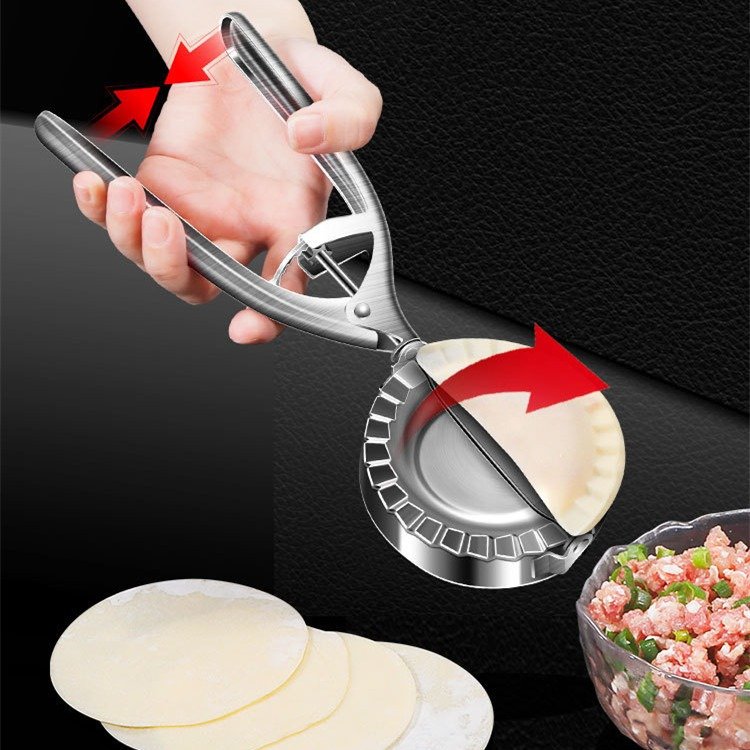 Dumpling Mold Stainless Steel Press Manual Kitchen Gadgets - Image 6