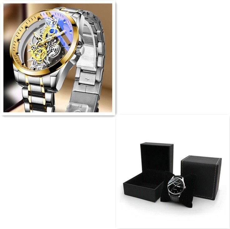 Luxury Men Watch Automatic Gold Top Brand - Image 5