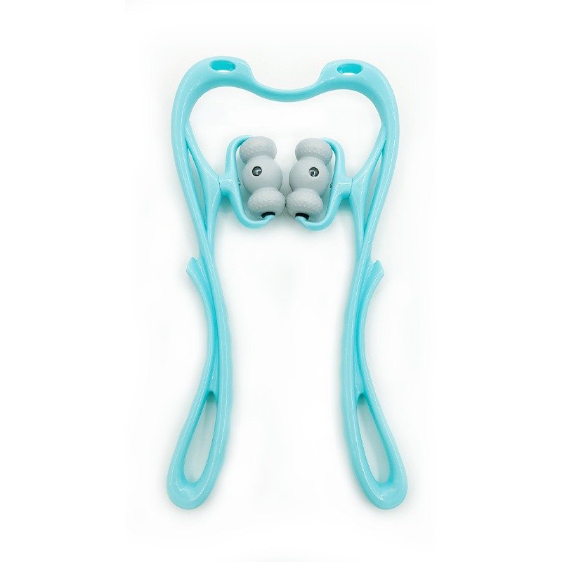 Pain Relief Roller Massager With 96 Pressure Point Neck bud Waist Leg Foot Relaxer Tool - Image 3