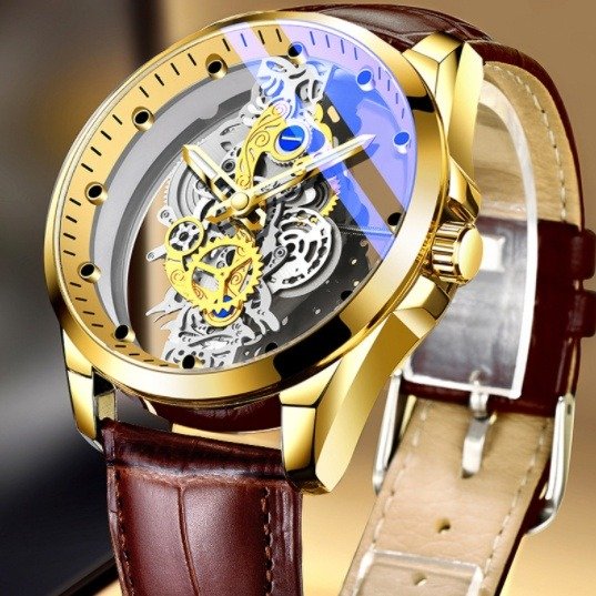 Luxury Men Watch Automatic Gold Top Brand - Image 9