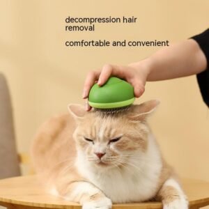 Avocado Shaped Pet Care Grooming Combs Brush Hair Remover Cleaning
