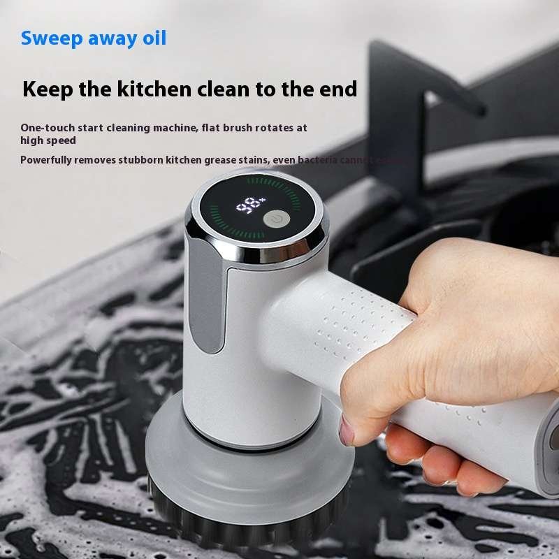 Smart Wireless Kitchen Sink Cleaning Brush Waterproof Multifunctional - Image 3
