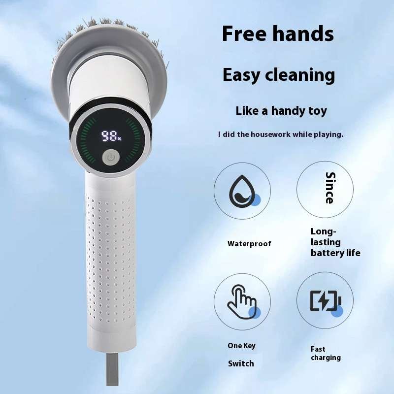 Smart Wireless Kitchen Sink Cleaning Brush Waterproof Multifunctional - Image 6