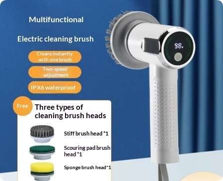 Smart Wireless Kitchen Sink Cleaning Brush Waterproof Multifunctional - Image 10